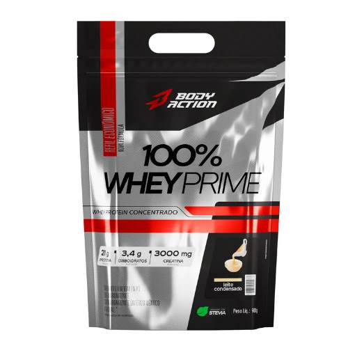 100% Whey Prime Refil (900g) Body Action - Imagem 2