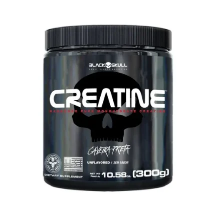 Creatine (300g) Black Skull