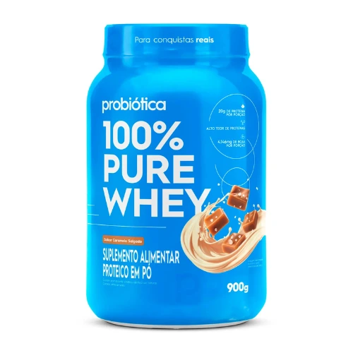 100% Pure Whey (900g) Probiotica - Imagem 2