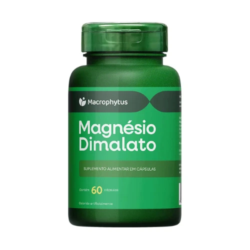 Magnésio Dimalato (60 caps) Macrophytus