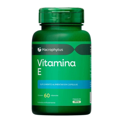 Vitamina E (60 caps) Macrophytus
