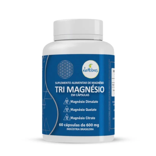 Tri Magnésio (60 caps) Nattubras
