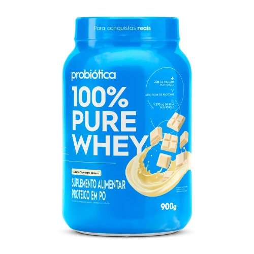 100% Pure Whey (900g) Probiotica - Imagem 6