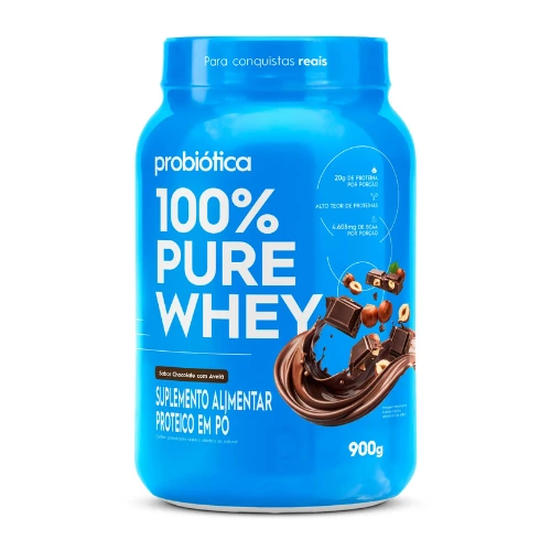 100% Pure Whey (900g) Probiotica - Imagem 5