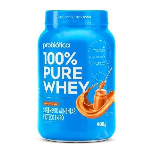 100% Pure Whey (900g) Probiotica - Imagem 4
